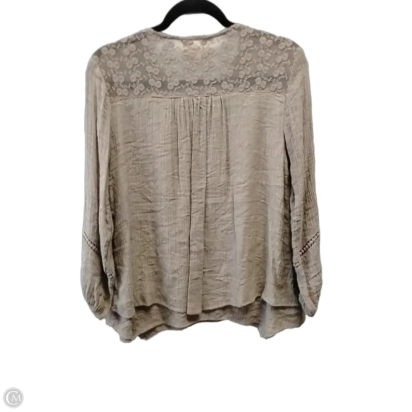 Top 3/4 Sleeve By Style And Company In Purple, Size: S