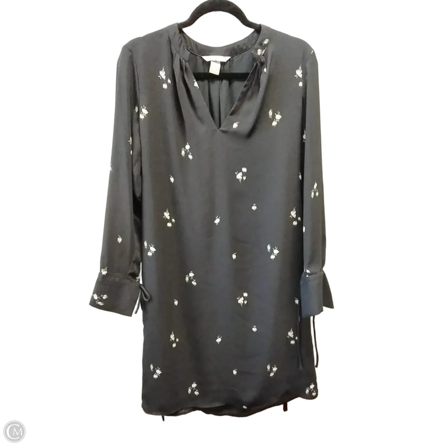 Dress Casual Midi By H&m In Black, Size: S