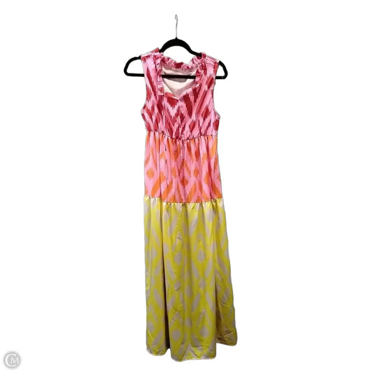 Dress Casual Maxi By Sunday Up In Multi-colored, Size: 14