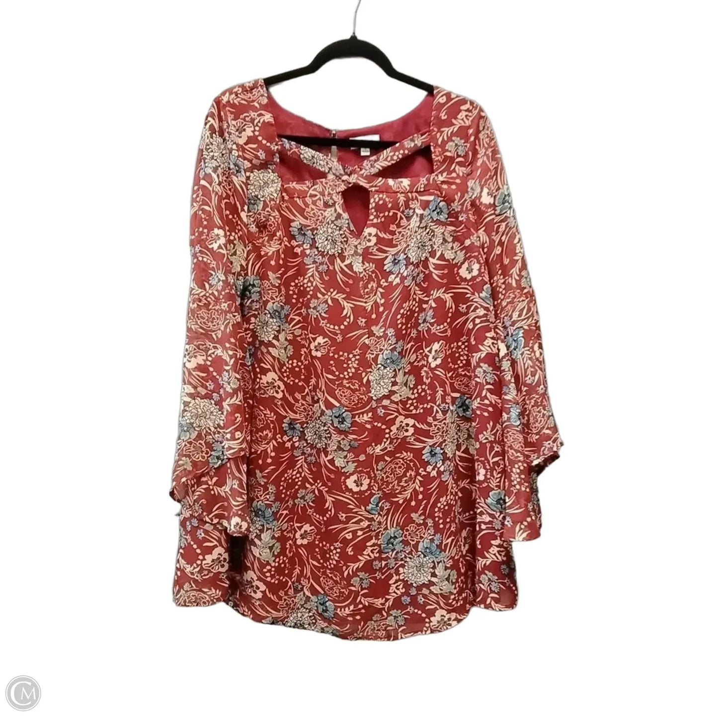 Dress Casual Short By Umgee In Floral Print, Size: 4