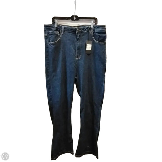 Jeans Flared By Risen In Blue, Size: 3x