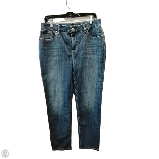 Jeans Skinny By Chicos In Blue, Size: 14