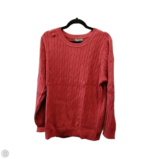 Sweater By Style And Co Collection Women In Red, Size: Xxl