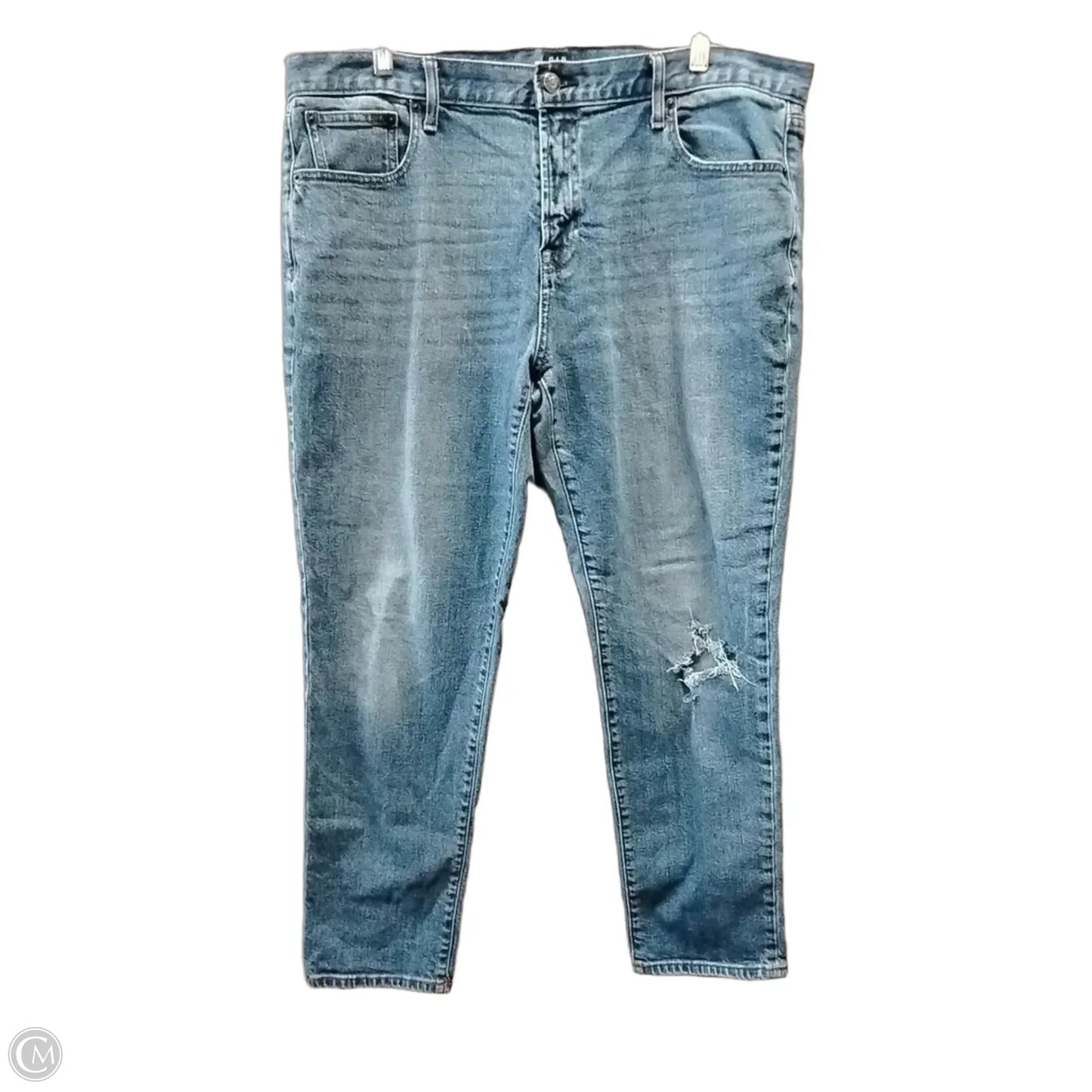 Jeans Straight By Gap In Blue, Size: 12