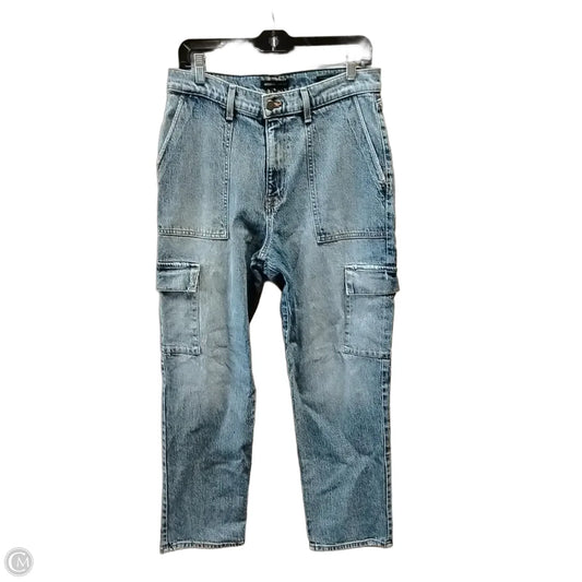 Jeans Wide Leg By Modern American In Blue, Size: 8