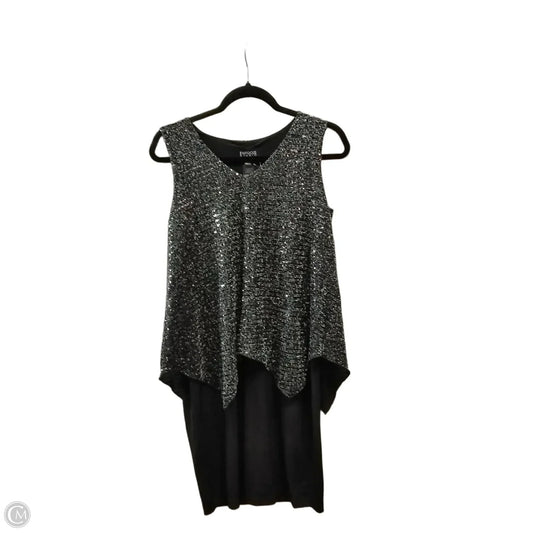 Dress Casual Midi By Enfocus In Black, Size: 4