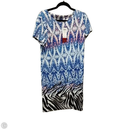 Dress Casual Midi By Chicos In Multi-colored, Size: 8