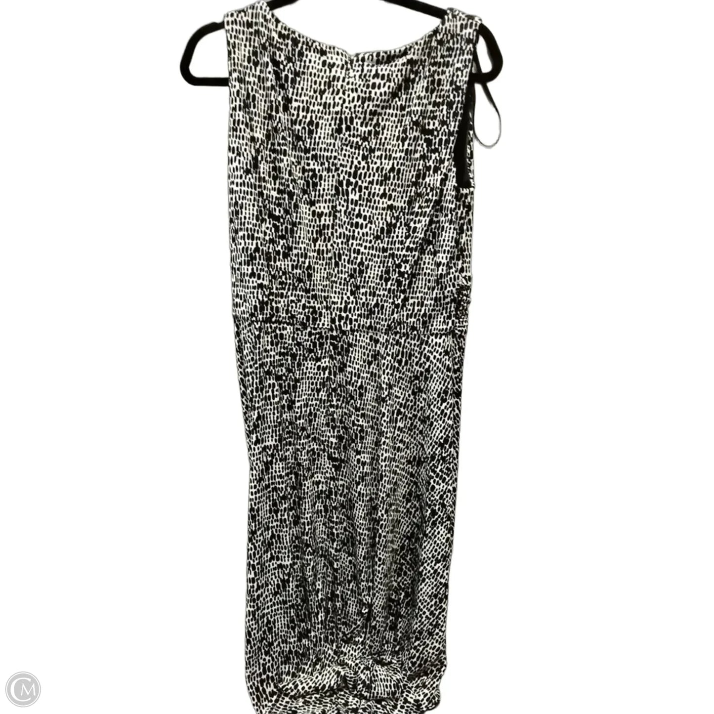 Dress Casual Maxi By Jessica Howard In Black & White, Size: 14