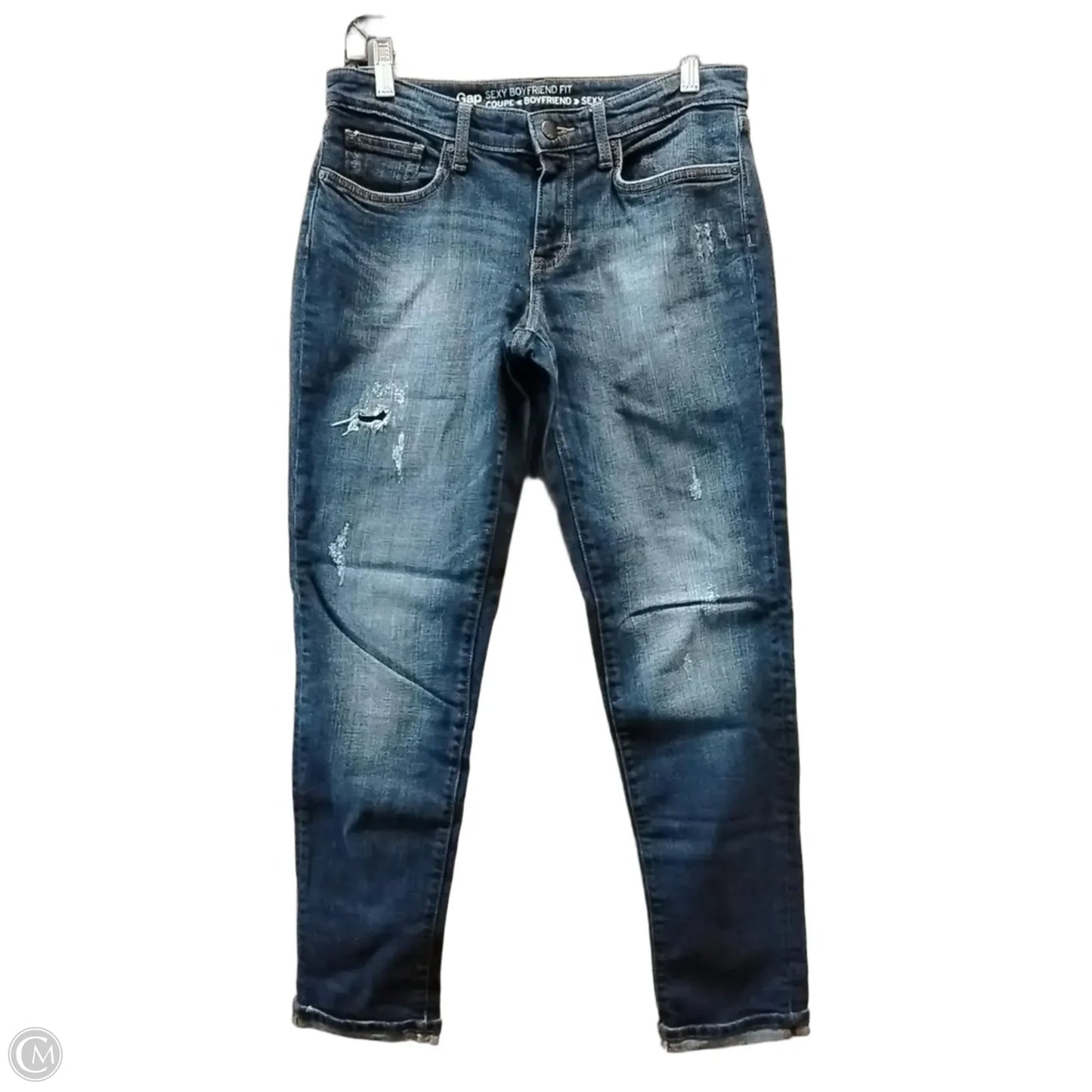 Jeans Boyfriend By Gap In Blue, Size: 2