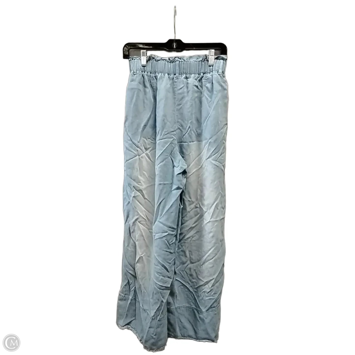 Pants Wide Leg By Zenana In Blue, Size: 8