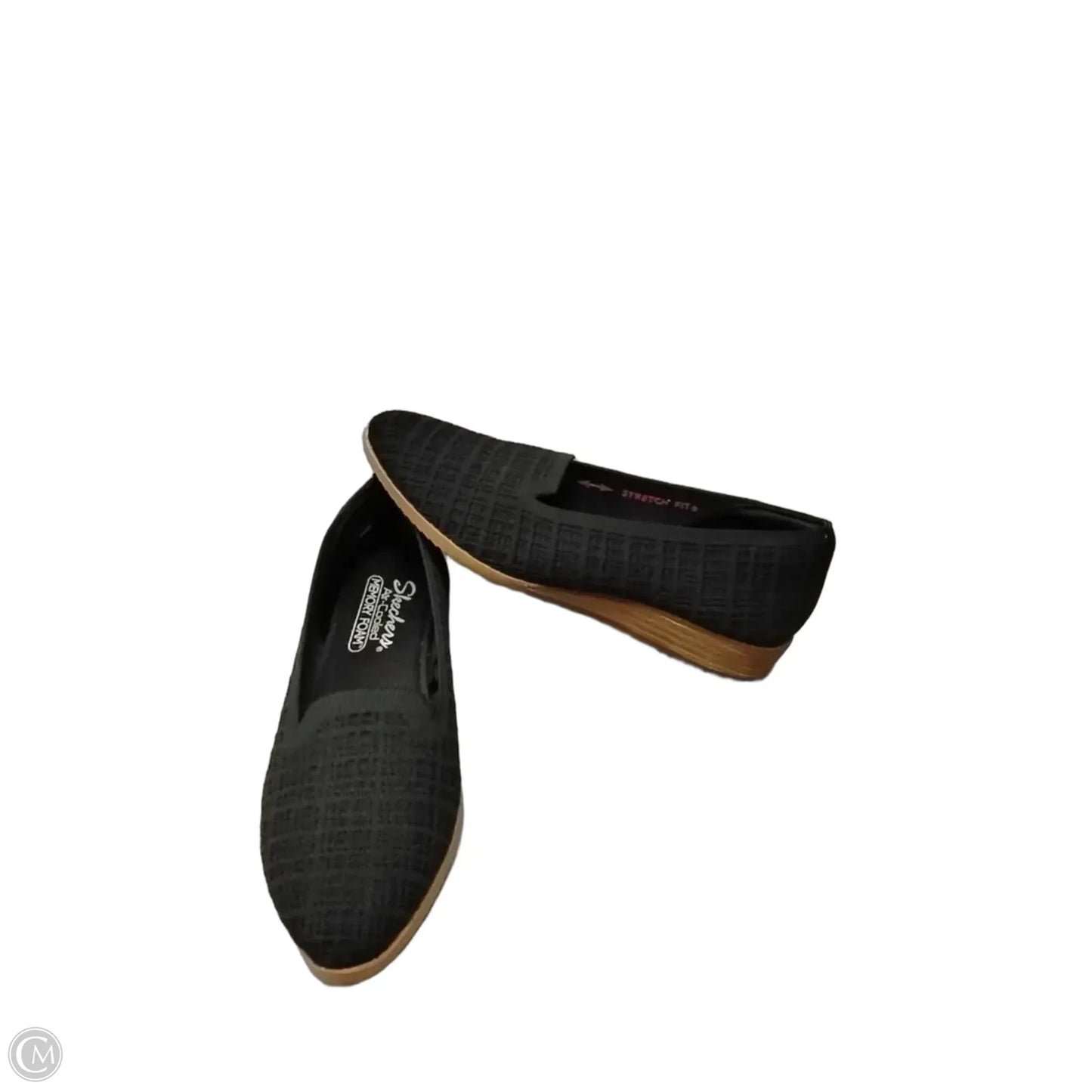 Shoes Flats By Skechers In Black, Size: 7.5