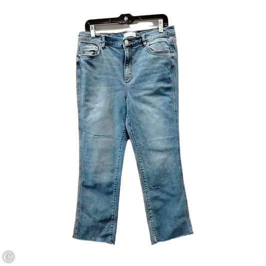 Jeans Straight By Loft In Blue, Size: 10