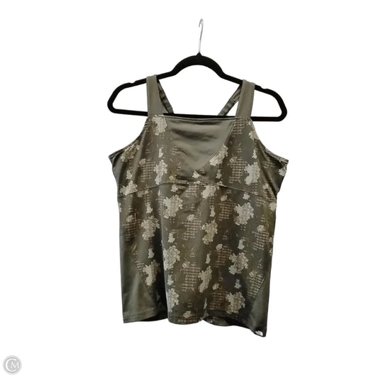 Athletic Tank Top By The North Face In Camouflage Print, Size: Xl