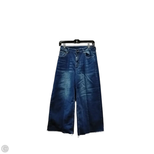 Jeans Wide Leg By Cme In Blue, Size: 8