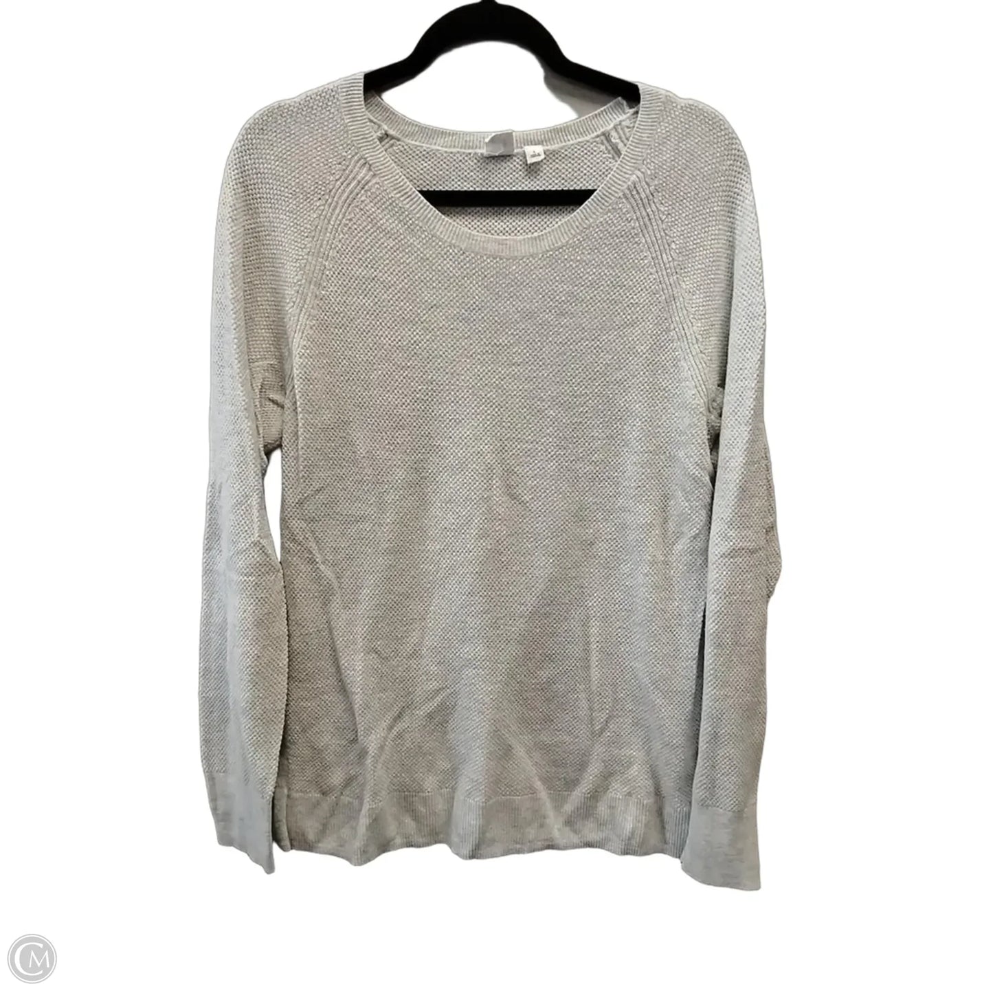 Sweater By Gap In Grey, Size: L