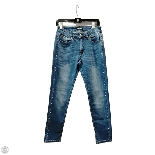 Jeans Skinny By Vocal In Blue, Size: 12