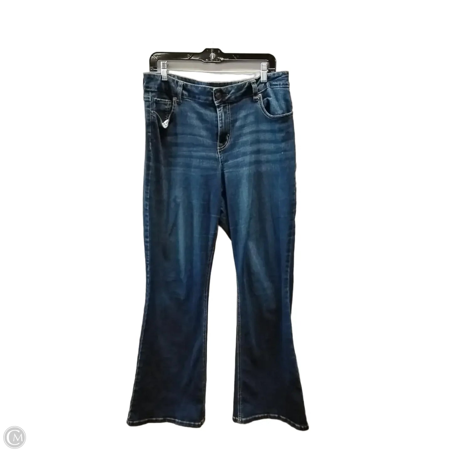 Jeans Flared By Maurices In Blue, Size: 16