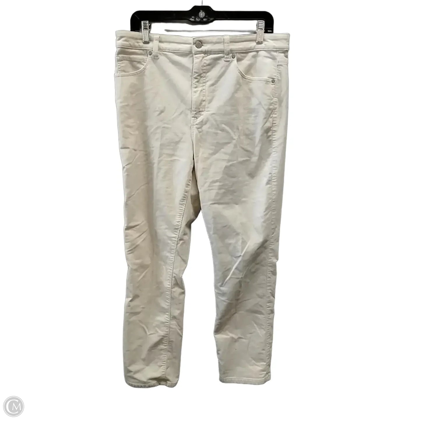 Pants Corduroy By Talbots In Beige, Size: 12p