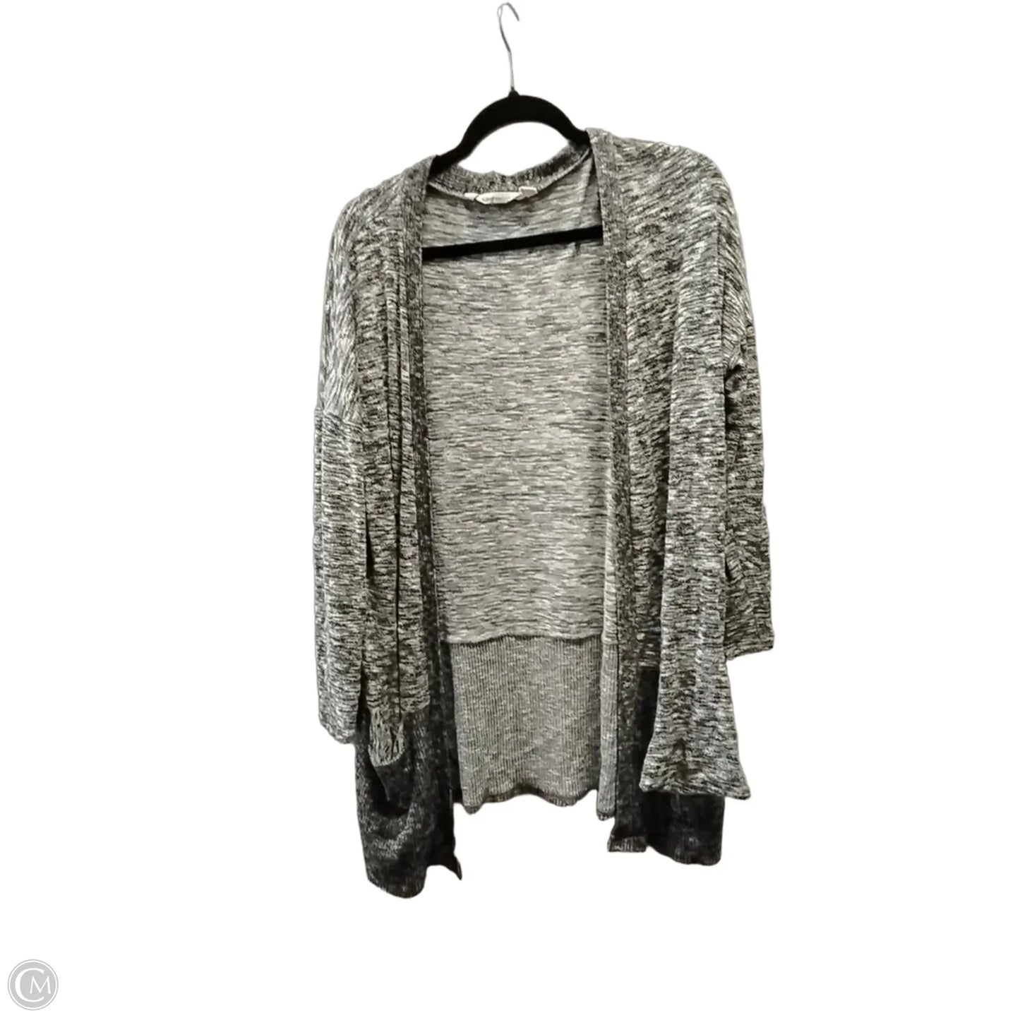 Sweater Cardigan By Soft Surroundings In Grey, Size: L