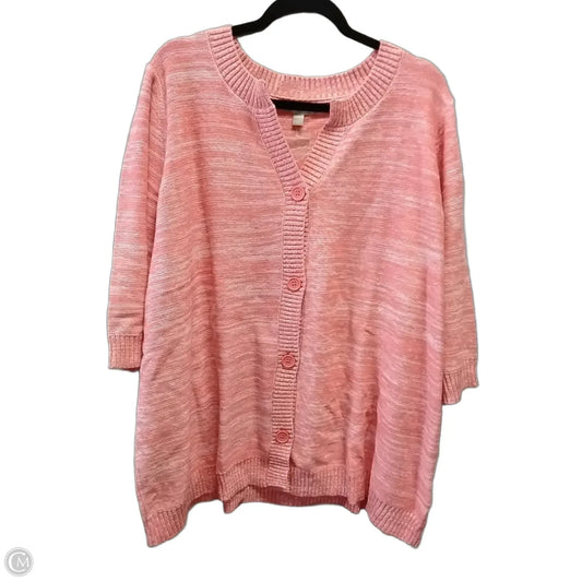 Sweater By Woman Within In Orange, Size: 1x