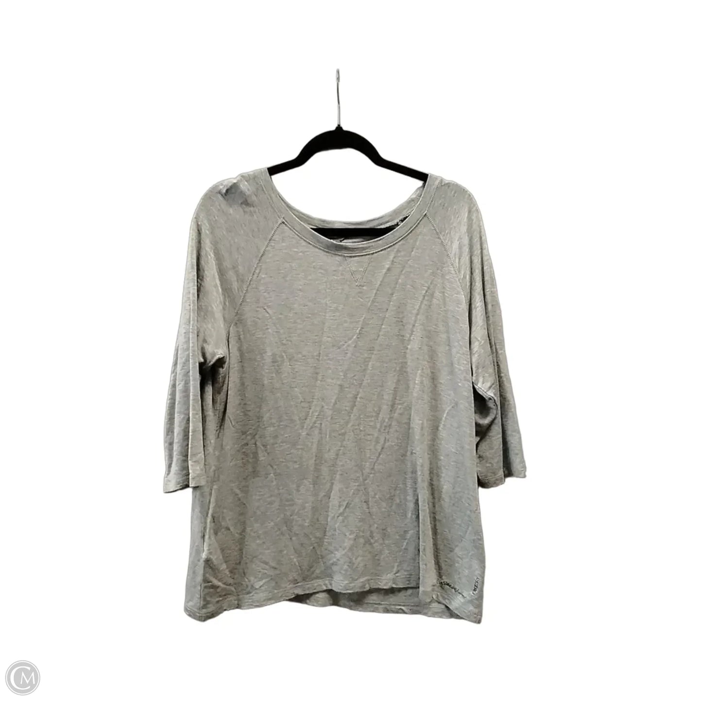 Sweater By Eddie Bauer In Grey, Size: Xl
