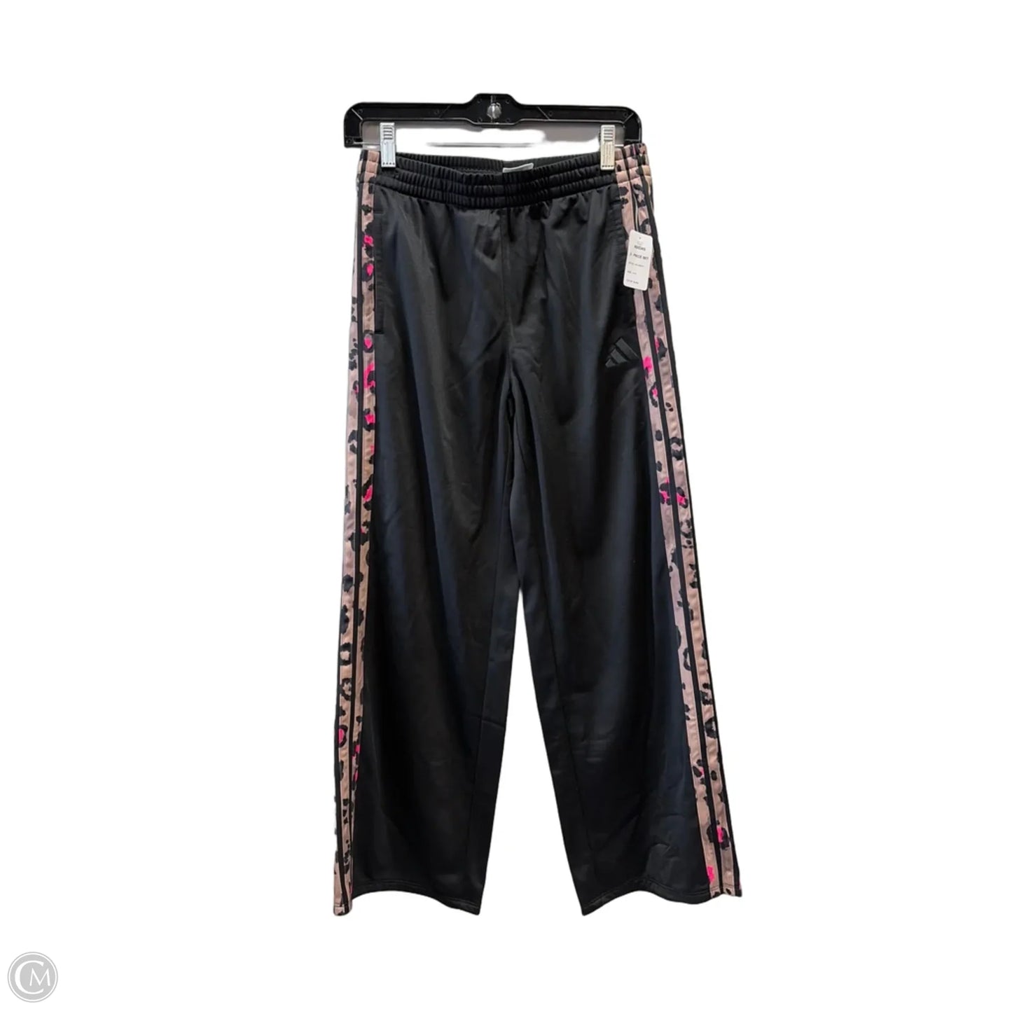 Athletic Pants 2pc By Adidas In Black & Brown, Size: L