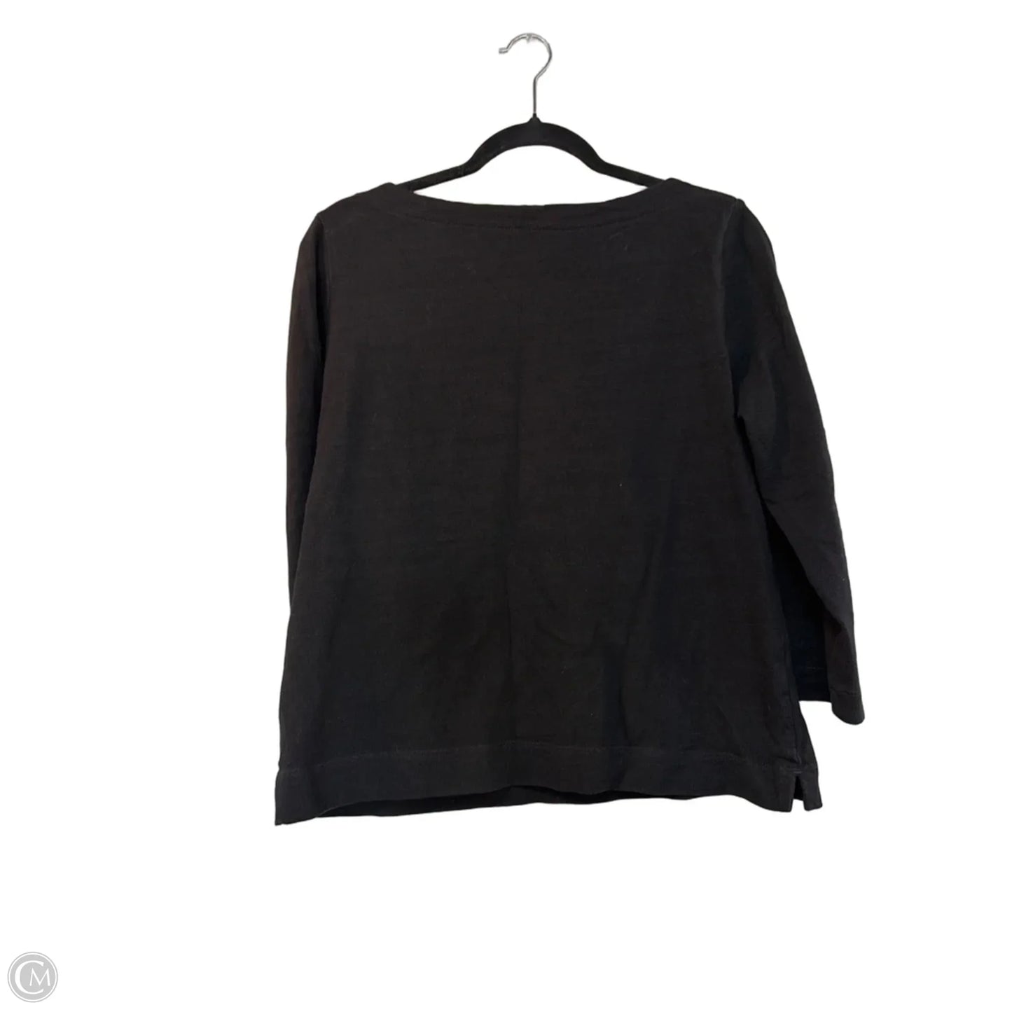 Sweatshirt Crewneck By Loft In Black, Size: M