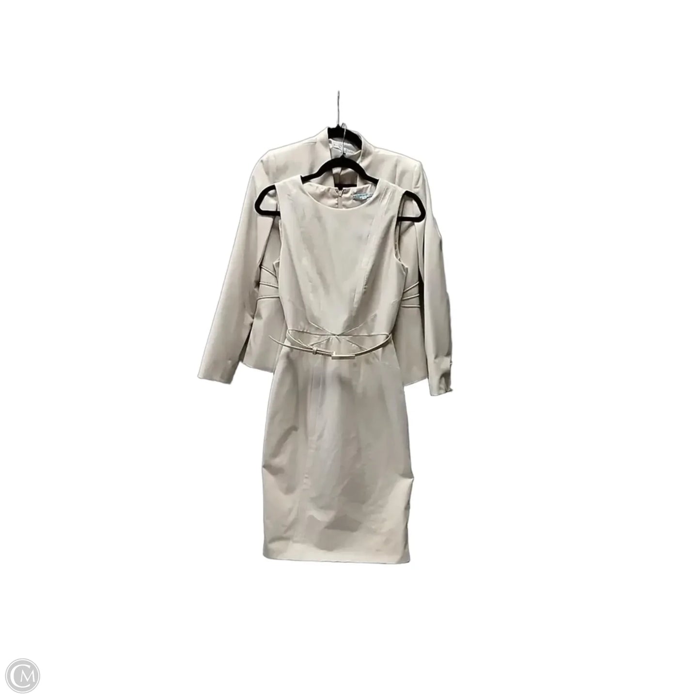 Dress Suit 2pc By Antonio Melani In Tan, Size: 4