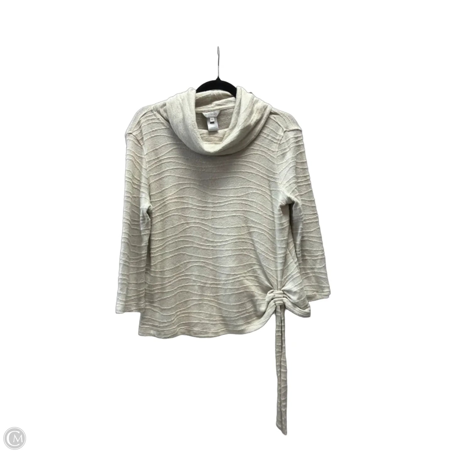 Sweater By Multiples In Tan, Size: Sp