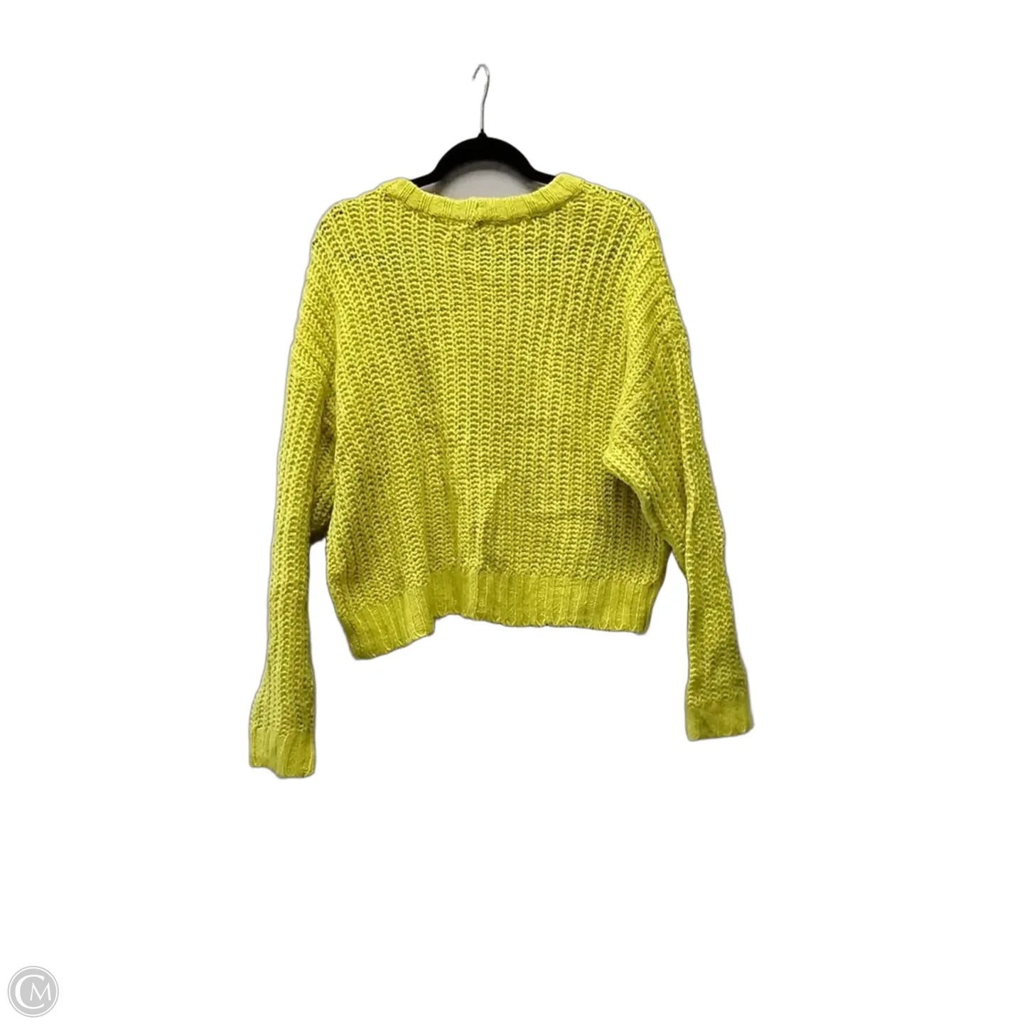 Sweater By American Eagle In Yellow, Size: M