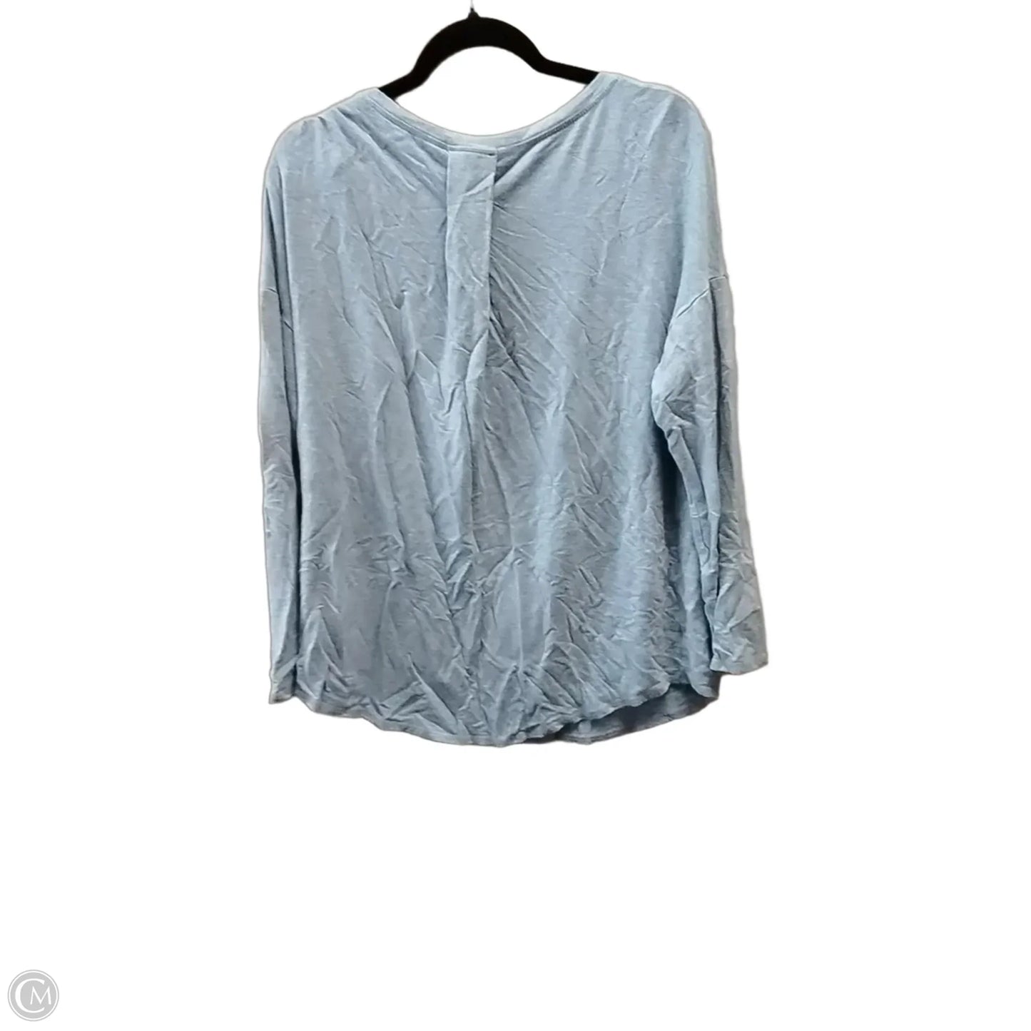 Top Long Sleeve By Premise In Blue, Size: L