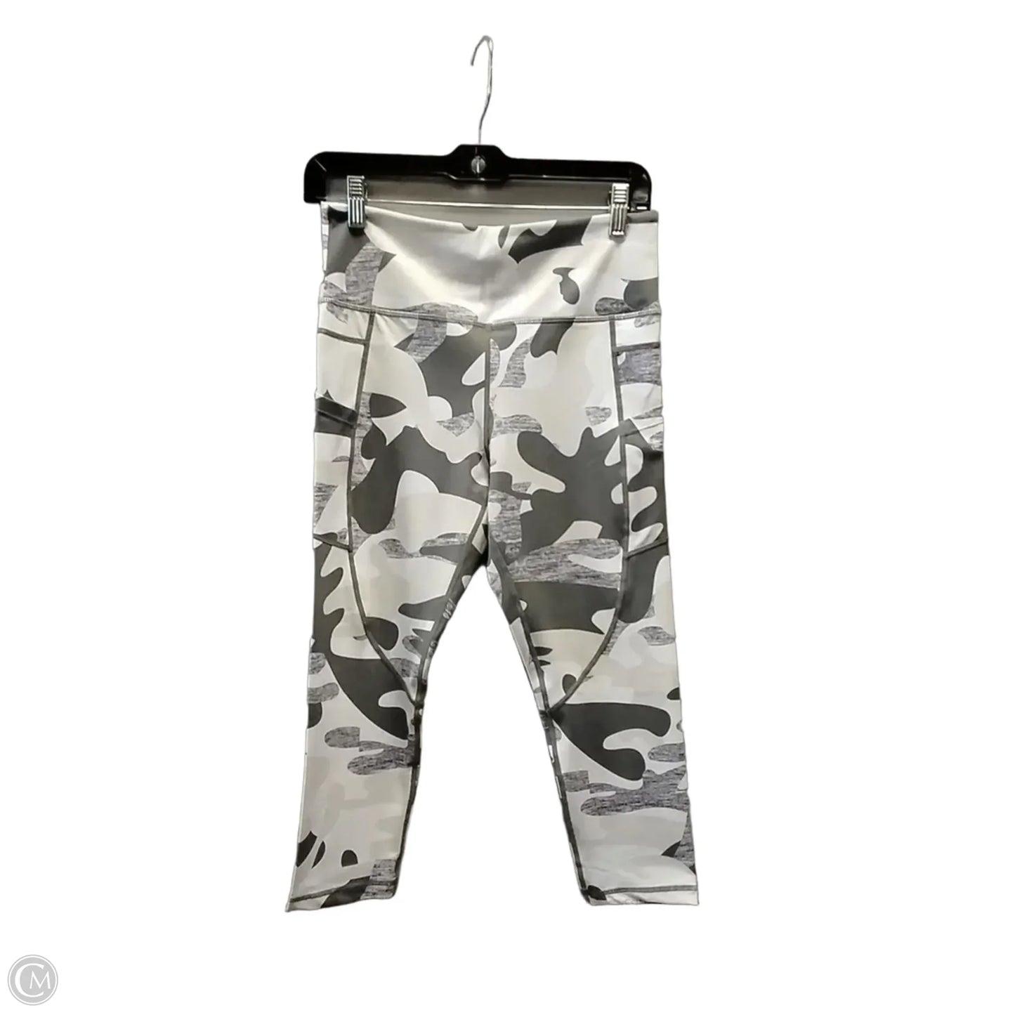 Athletic Leggings By Zyia In Camouflage Print, Size: M