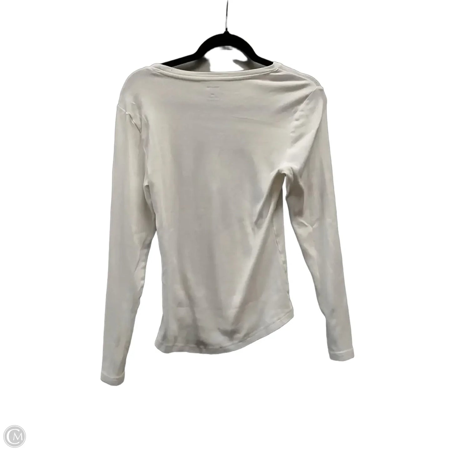 Top Long Sleeve By Sonoma In White, Size: M