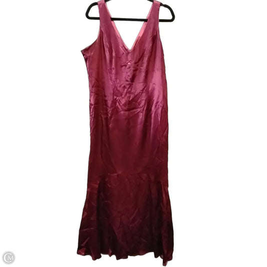 Dress Party Long By Clothes Mentor In Purple, Size: 12