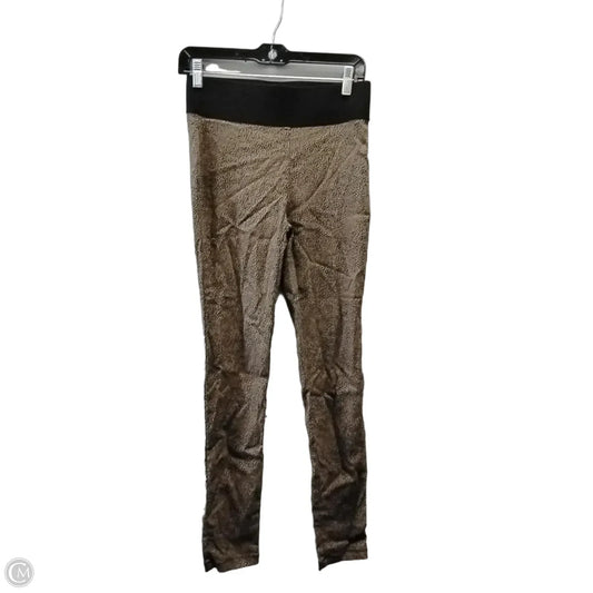 Pants Leggings By Soft Surroundings In Black & Brown, Size: 2