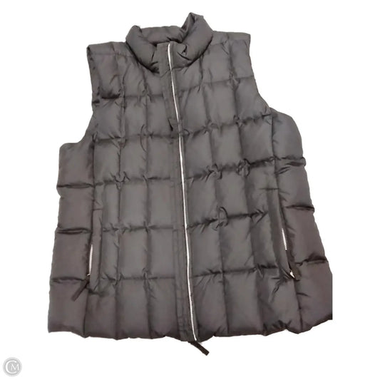 Vest Puffer & Quilted By Gap In Black, Size: L