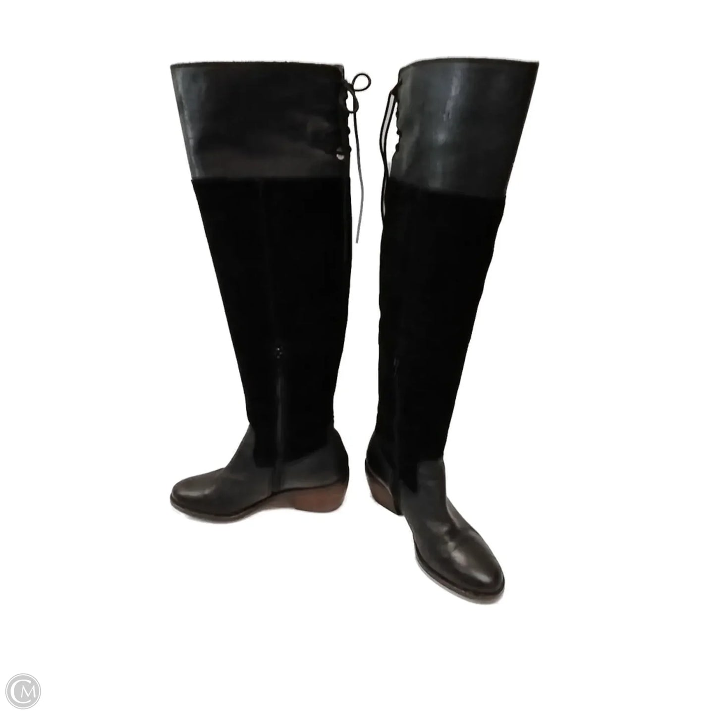 Boots Knee Flats By Lucky Brand In Black, Size: 7.5