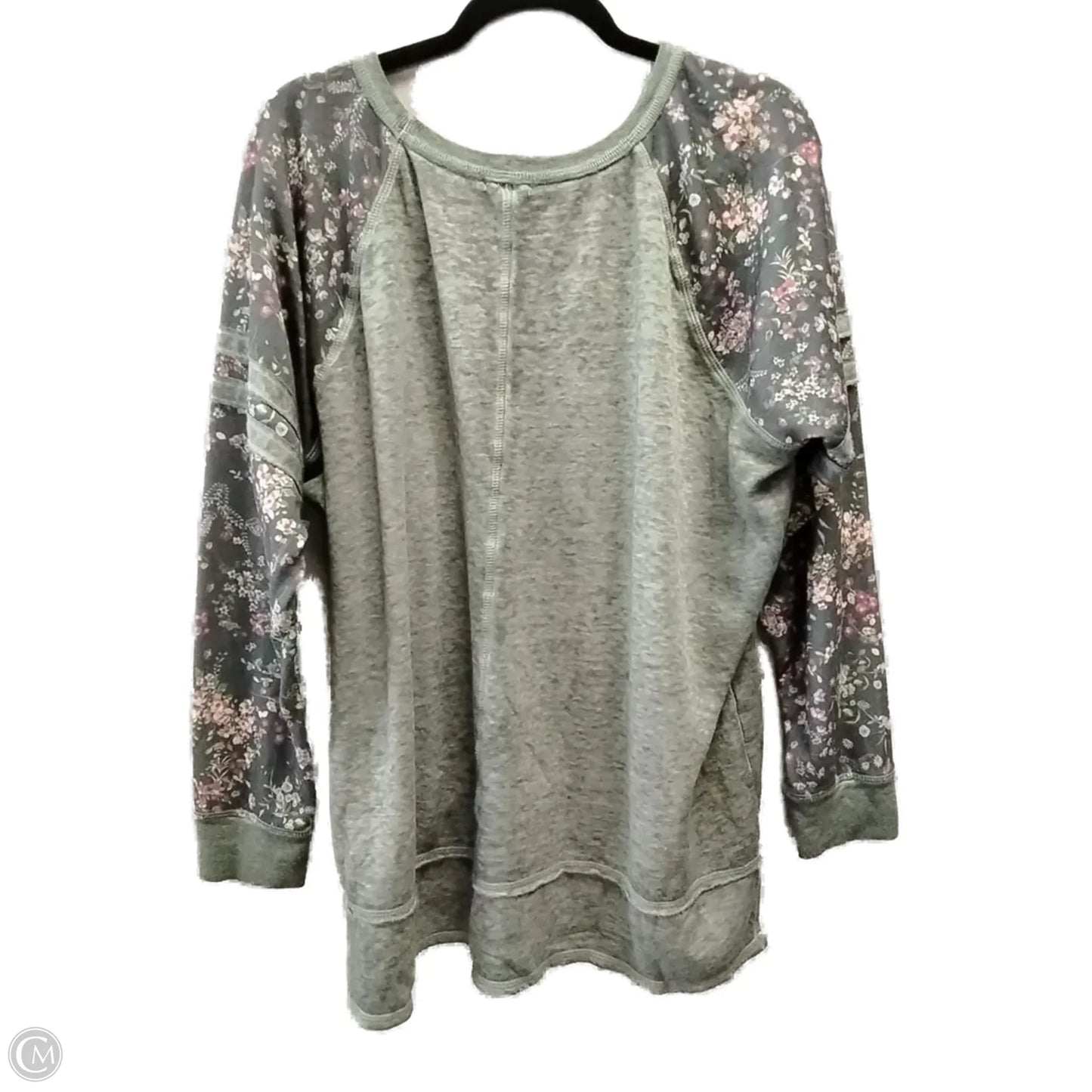 Sweatshirt Crewneck By Maurices In Green, Size: 2x