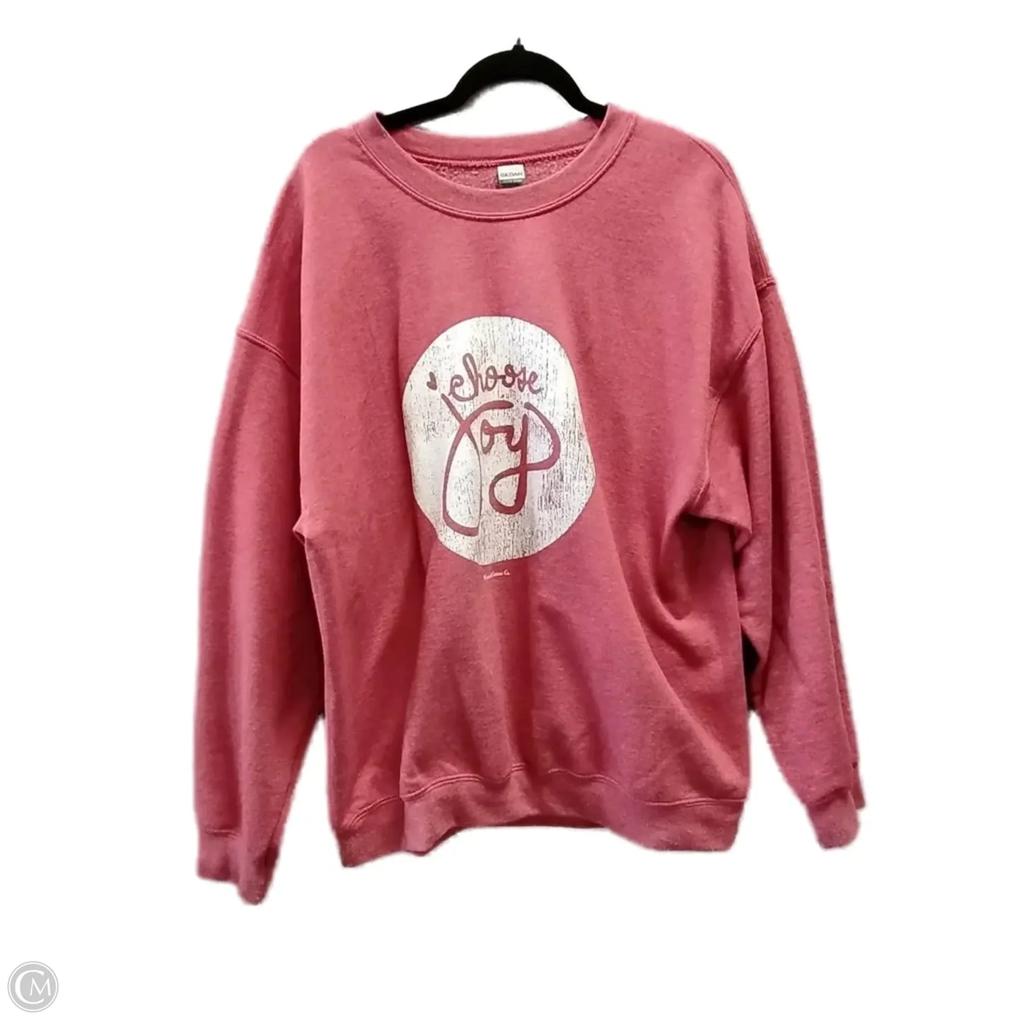Sweatshirt Crewneck By Gildan In Red, Size: Xl