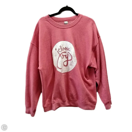 Sweatshirt Crewneck By Gildan In Red, Size: Xl