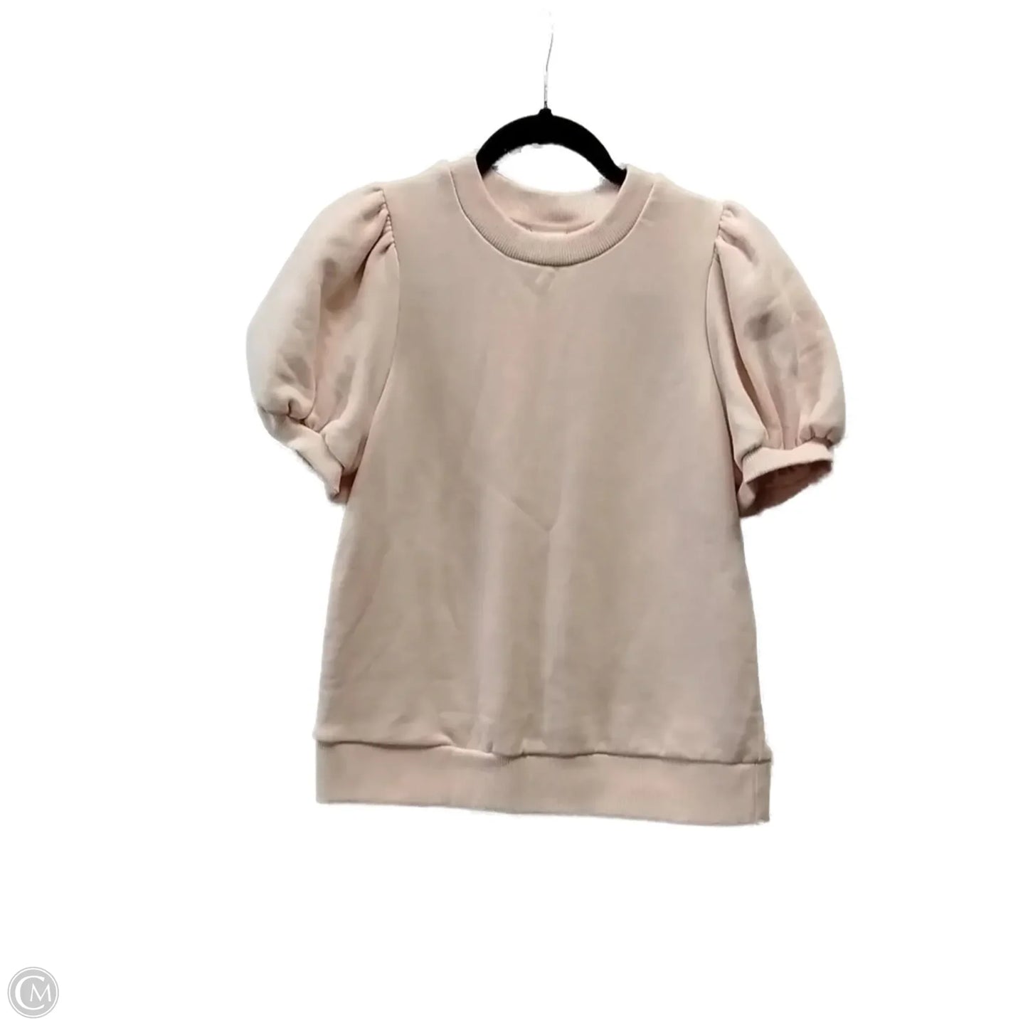 Sweater Short Sleeve By A New Day In Pink, Size: S