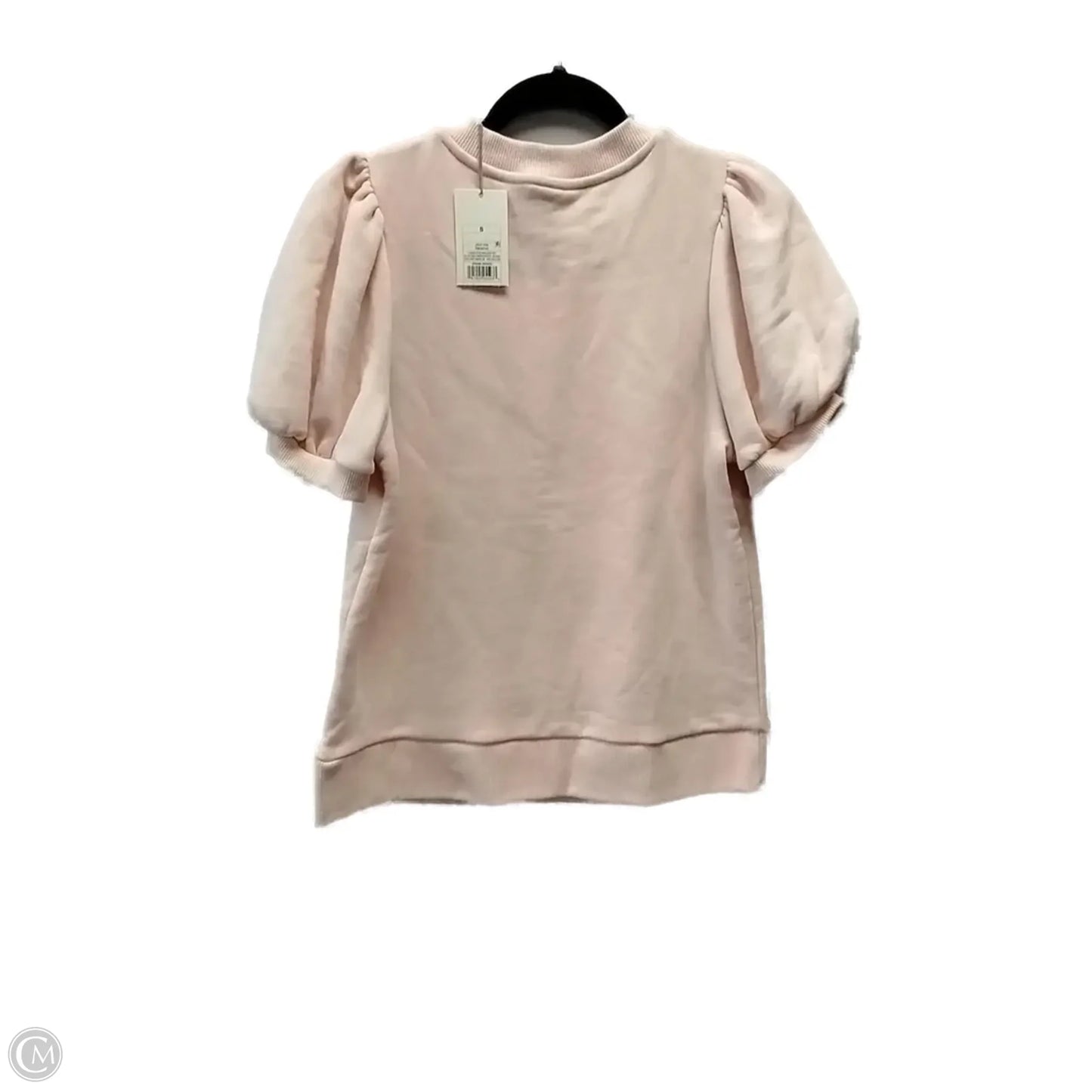 Sweater Short Sleeve By A New Day In Pink, Size: S