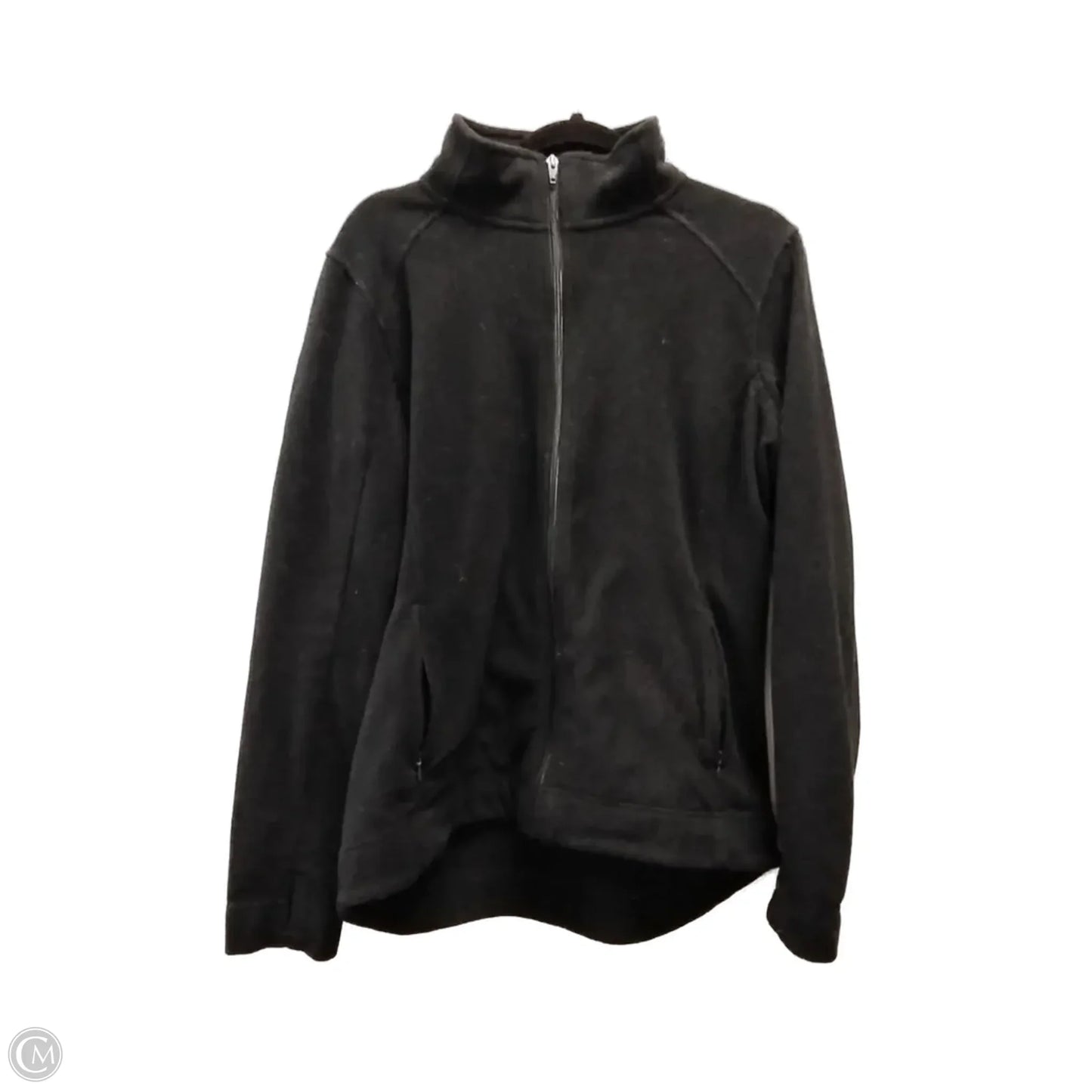 Jacket Fleece By Duluth Trading In Black, Size: L