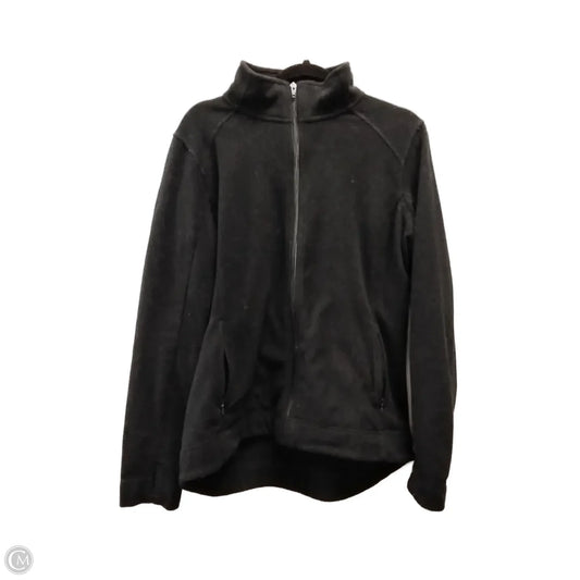 Jacket Fleece By Duluth Trading In Black, Size: L