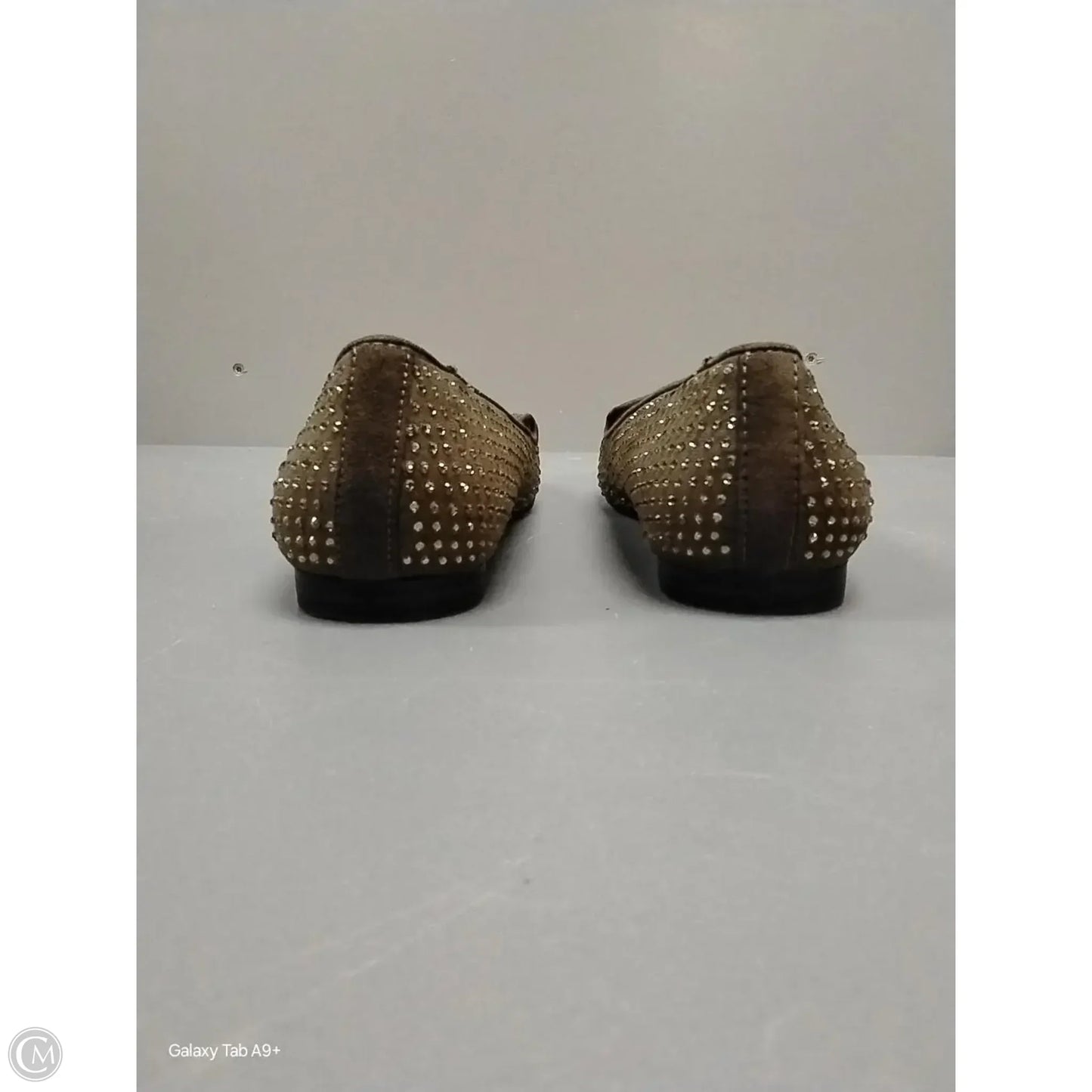 Shoes Flats By Mia In Green, Size: 8