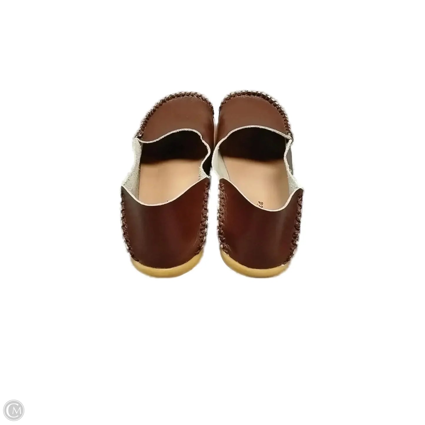 Shoes Flats By Clothes Mentor In Brown, Size: 8