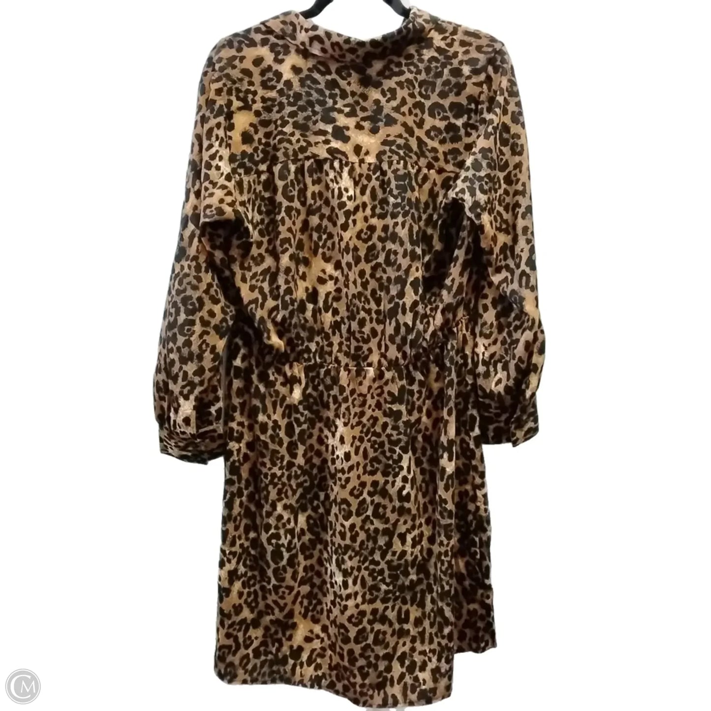 Skirt Midi By East 5th In Leopard Print, Size: L