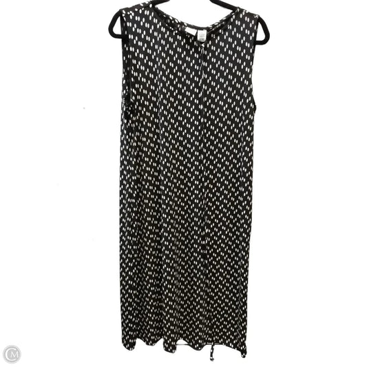Dress Casual Midi By Merona In Polkadot Pattern, Size: Xl