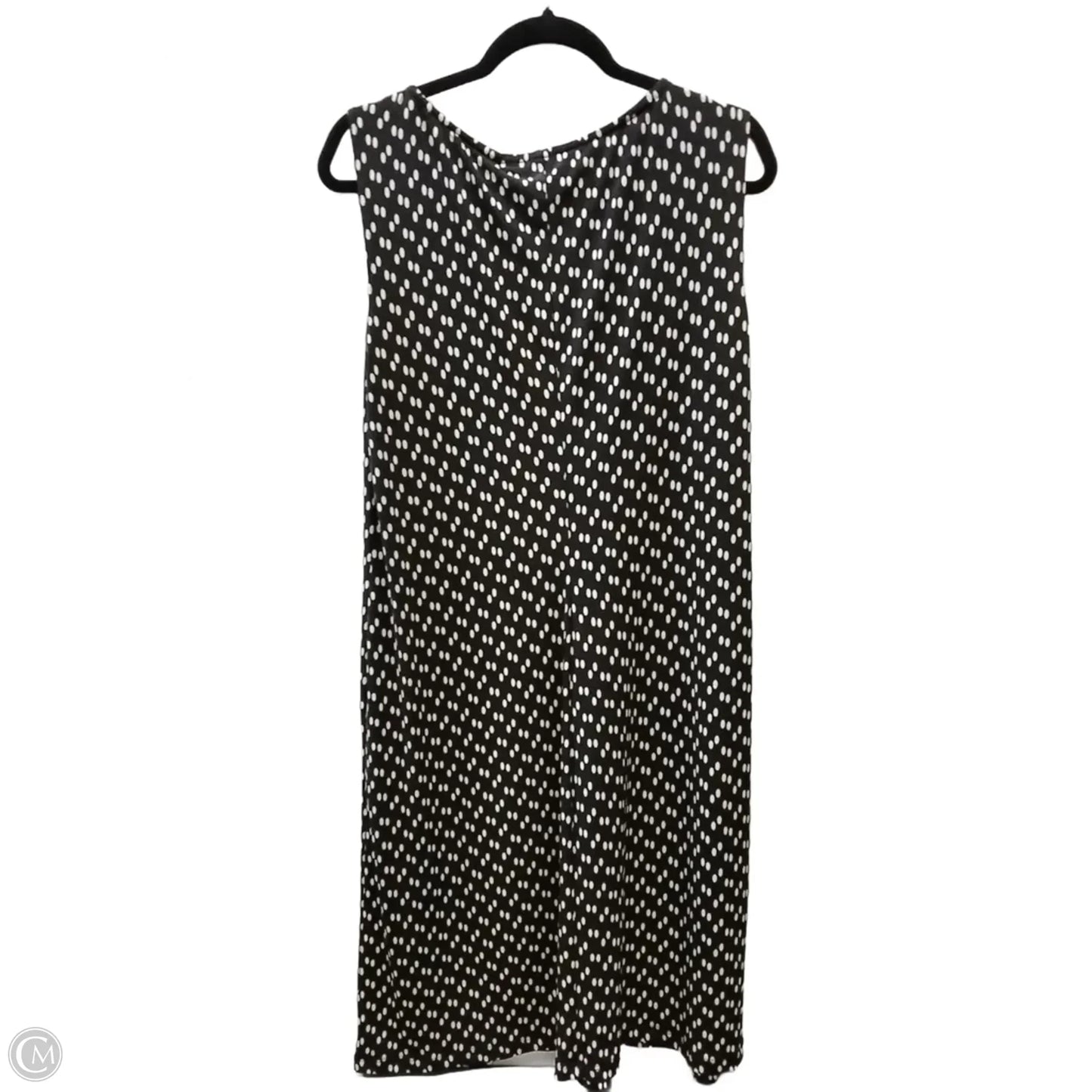 Dress Casual Midi By Merona In Polkadot Pattern, Size: Xl