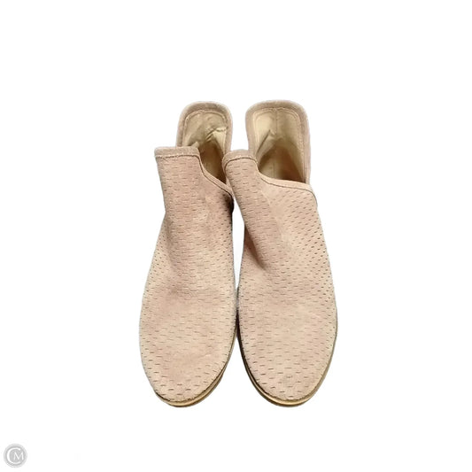 Boots Ankle Flats By Lucky Brand In Pink, Size: 8